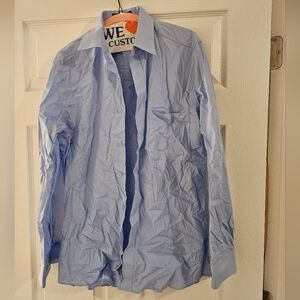 NWOT Marquis men blue shirt 👔 sz. 15-15 1/2
